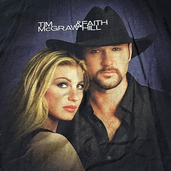 Tim McGraw & Faith Hill Soul 2 Soul Tour Tee From 2000 - Picture 3 of 8